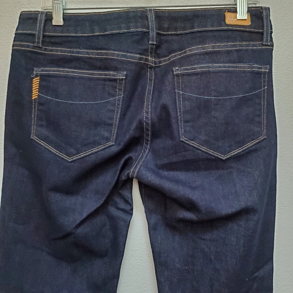 PAIGE Demin Jeans Dark Blue Size 30 - Picture 6 of 11
